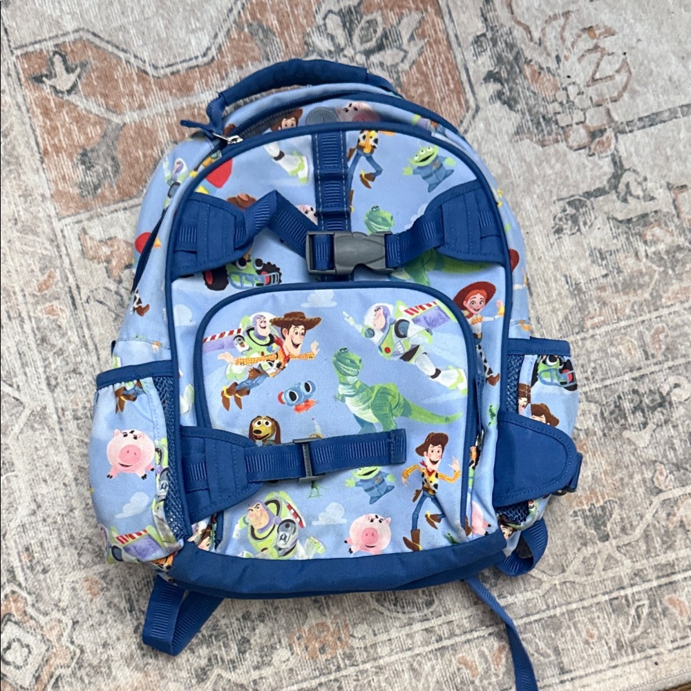 Pottery Barn Kids Blue Toy Story Backpack